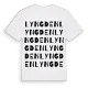 Lyngden ordlek t-shirt