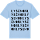 Blue Soul t-shirt med Lysemon ordlek t-shirt