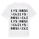 Lysingsbacke ordlek t-shirt