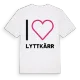 Jag älskar Lyttkärr t-shirt stort tryck