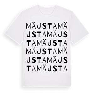 Mäjsta ordlek t-shirt – ekologisk bomull t-shirt från Pinshirt