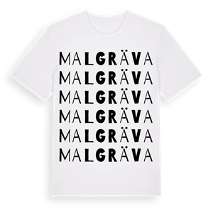 Malgräva ordlek t-shirt – ekologisk bomull t-shirt från Pinshirt