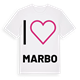 Jag älskar Marbo t-shirt stort tryck