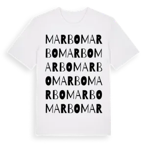 Marbo ordlek t-shirt – ekologisk bomull t-shirt från Pinshirt