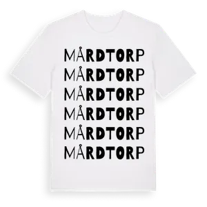 Mårdtorp ordlek t-shirt – ekologisk bomull t-shirt från Pinshirt