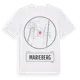 White t-shirt med Marieberg t-shirt