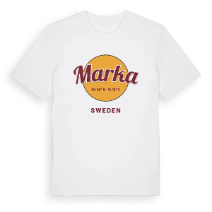 Marka cirkel t-shirt – ekologisk bomull t-shirt från Pinshirt