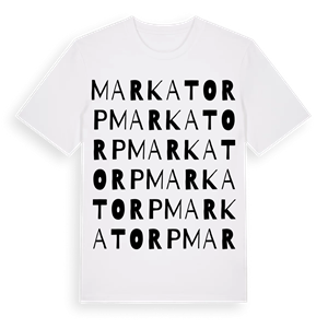 Markatorp ordlek t-shirt – ekologisk bomull t-shirt från Pinshirt