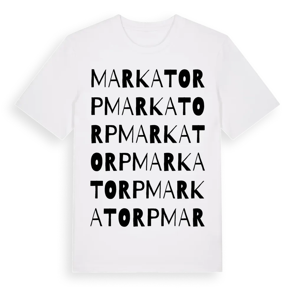 Markatorp ordlek t-shirt i miljö