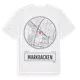 White t-shirt med Markbacken t-shirt