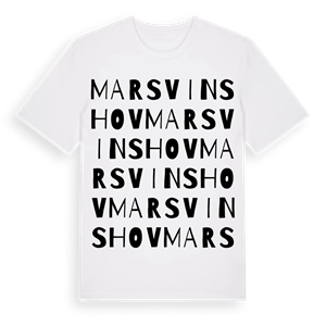 Marsvinshov ordlek t-shirt – ekologisk bomull t-shirt från Pinshirt