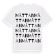 Måttan ordlek t-shirt