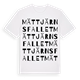 Mättjärnsfallet ordlek t-shirt