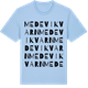 Blue Soul t-shirt med Medevi kvarn ordlek t-shirt