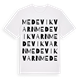 Medevi kvarn ordlek t-shirt