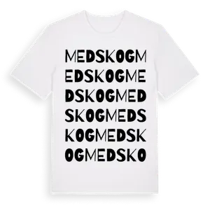 Medskog ordlek t-shirt – ekologisk bomull t-shirt från Pinshirt