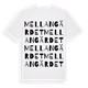 Mellangärdet ordlek t-shirt