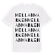 Mellanmarken ordlek t-shirt