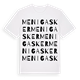 Menigasker ordlek t-shirt