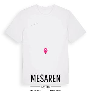 Mesaren karta t-shirt – ekologisk bomull t-shirt från Pinshirt