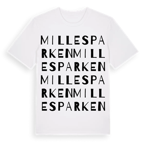 Millesparken ordlek t-shirt – ekologisk bomull t-shirt från Pinshirt