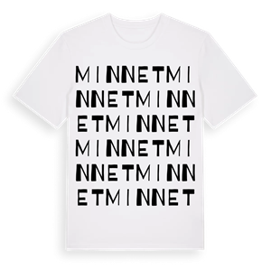 Minnet ordlek t-shirt – ekologisk bomull t-shirt från Pinshirt