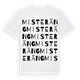 Misteräng ordlek t-shirt