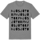 Mid Heather Gray t-shirt med Mjösjötorp ordlek t-shirt