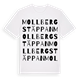 Mollbergstäppan ordlek t-shirt