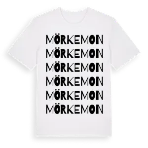 Mörkemon ordlek t-shirt – ekologisk bomull t-shirt från Pinshirt