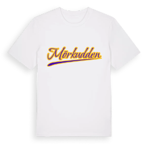 Mörkudden baseball t-shirt – ekologisk bomull t-shirt från Pinshirt