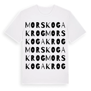 Morskoga krog ordlek t-shirt – ekologisk bomull t-shirt från Pinshirt
