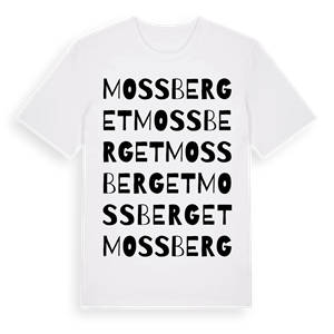 Mossberget ordlek t-shirt – ekologisk bomull t-shirt från Pinshirt
