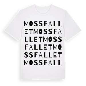 Mossfallet ordlek t-shirt – ekologisk bomull t-shirt från Pinshirt