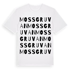Mossgruvan ordlek t-shirt – ekologisk bomull t-shirt från Pinshirt