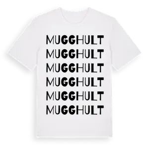 Mugghult ordlek t-shirt – ekologisk bomull t-shirt från Pinshirt