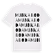 Munkaboda ordlek t-shirt