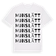 Munslätt ordlek t-shirt