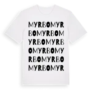 Myrbo ordlek t-shirt – ekologisk bomull t-shirt från Pinshirt