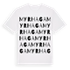 Myrhaga ordlek t-shirt