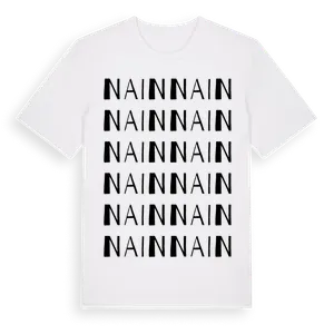 Nain ordlek t-shirt – ekologisk bomull t-shirt från Pinshirt