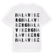 Nalaviberg ordlek t-shirt