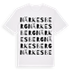 Närkesberg ordlek t-shirt