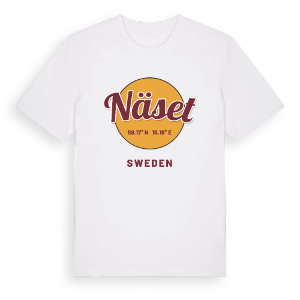 Näset cirkel t-shirt – ekologisk bomull t-shirt från Pinshirt