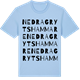 Blue Soul t-shirt med Nedra Gryts hammare ordlek t-shirt
