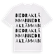 Nedra Klämman ordlek t-shirt