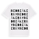 Nedre Åkerby ordlek t-shirt