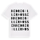 Nedre Gillermossen ordlek t-shirt