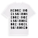 Nedre Ingelsgård ordlek t-shirt