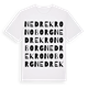 Nedre Kronoborg ordlek t-shirt